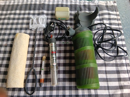 Aquarium accessories used - aquarium,