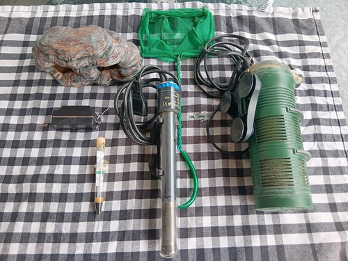 Aquarium accessories used - aquarium,